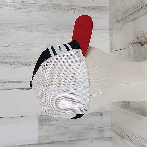 Reebok Tampa Bay Buccaneers NFL red black white baseball hat cap mesh snapback - Picture 5 of 9